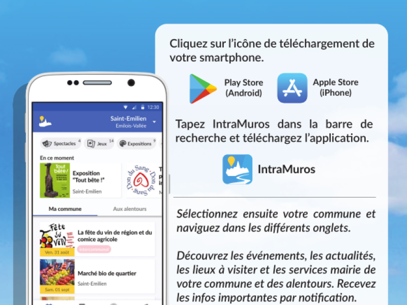 APPLICATION INTRAMUROS