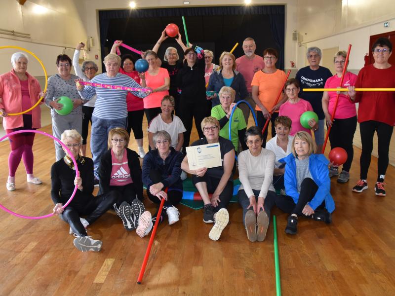 Renouvellement du label "Qualité Sport Santé" par la FFEPGV (Fédération Française Education Physique et Gymnastique Volontaire