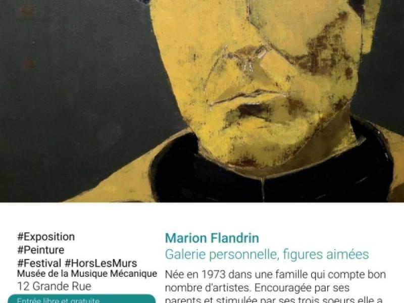 xposition des œuvres de Marion Flandrin dans le cadre du Boucan des Arts.